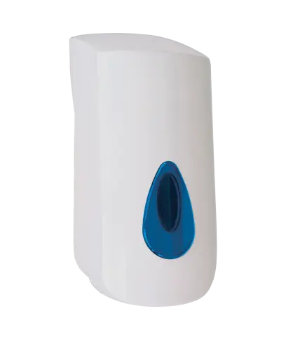 DN - 2T dávkovač na tekuté mýdlo, 400ml průzor modrý